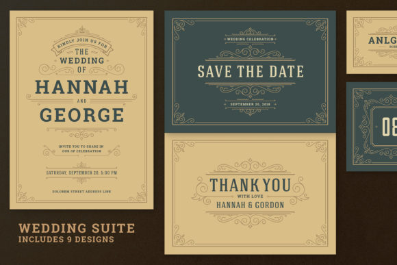 Download Wedding Invitation Suite - Invitation Collection